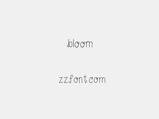 bloom