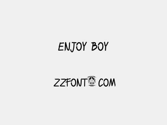 ENJOY BOY