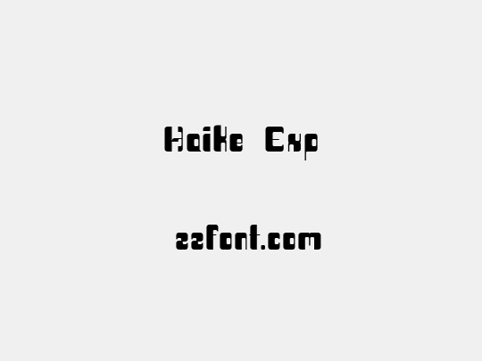 Haike  Exp
