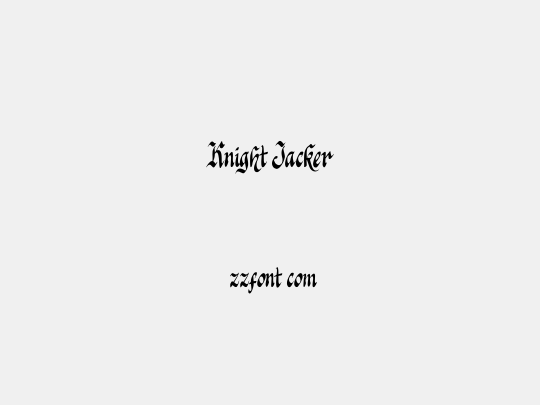 Knight Jacker