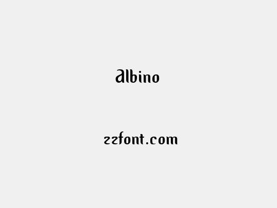 Albino
