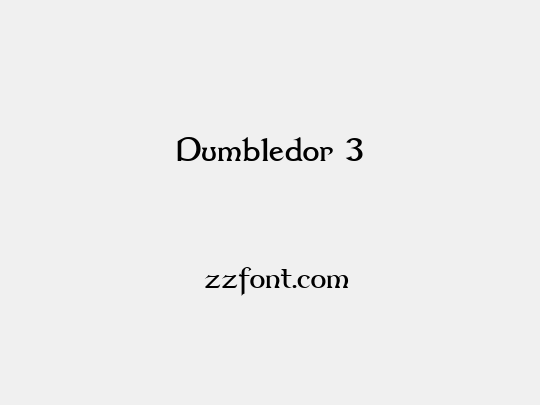 Dumbledor 3