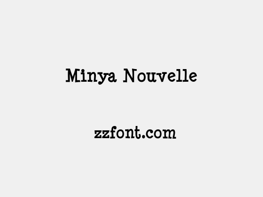 Minya Nouvelle