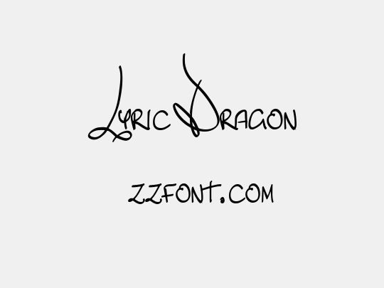 Lyric Dragon