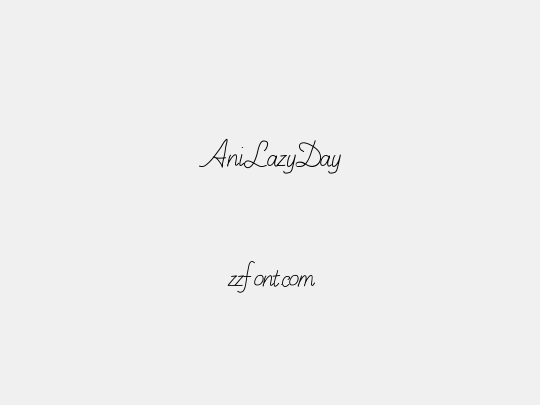 AniLazyDay