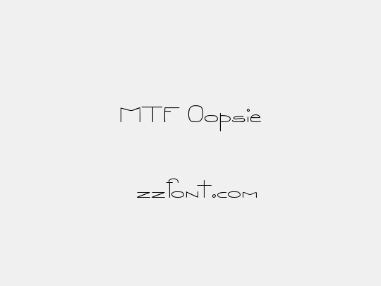 MTF Oopsie