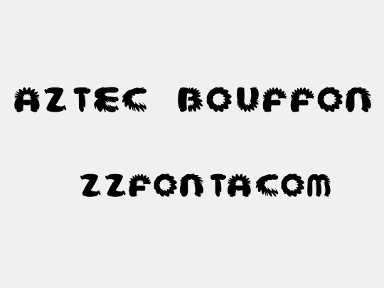 aztec bouffon