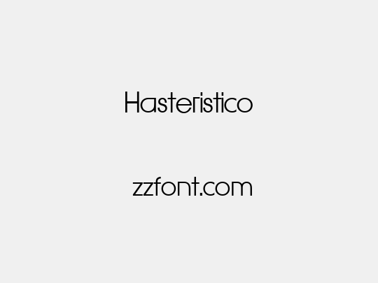Hasteristico