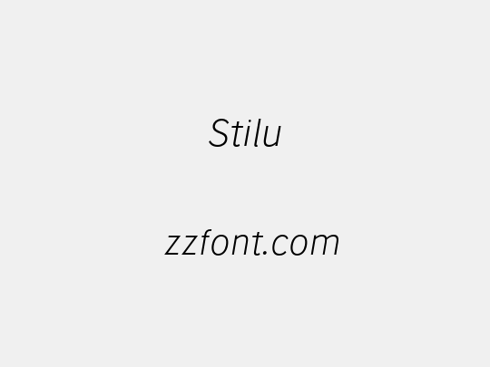 Stilu