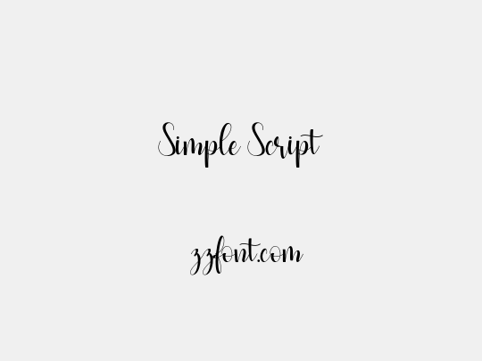 Simple Script