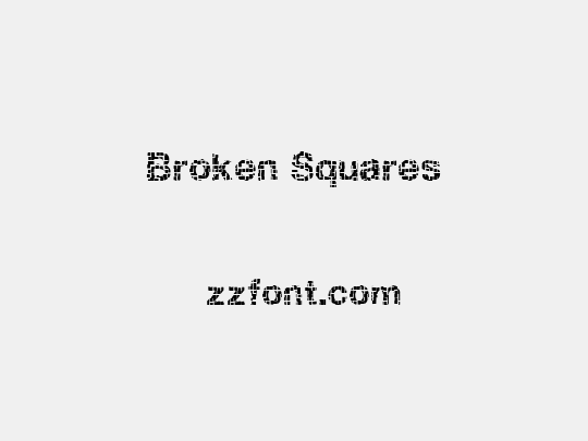 Broken Squares