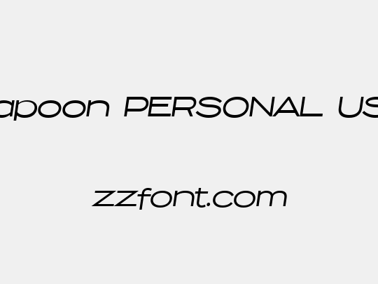 Capoon PERSONAL USE