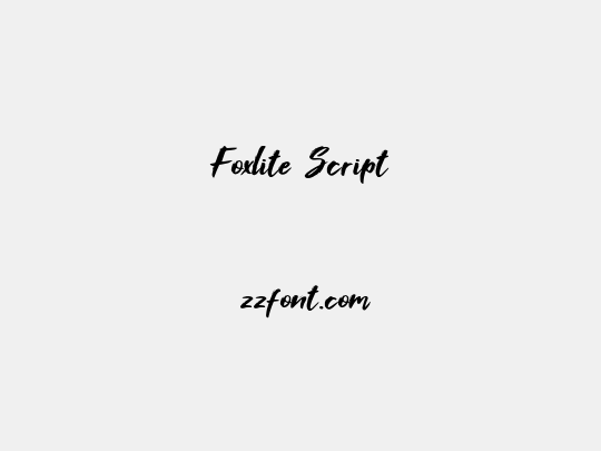 Foxlite Script
