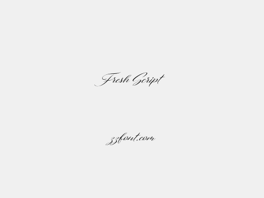 Fresh Script
