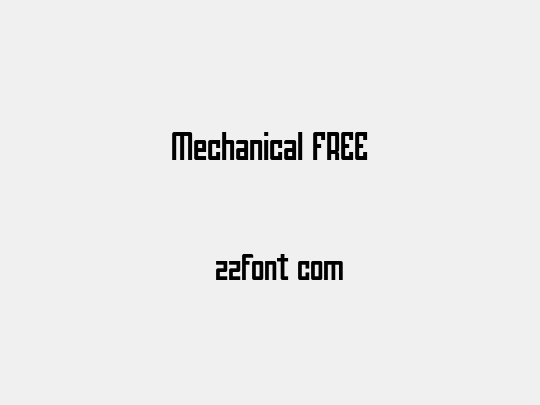 Mechanical FREE