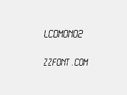 LCDMono2