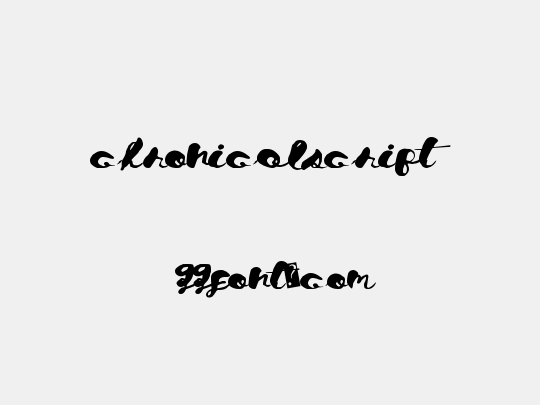 ChronicalScript