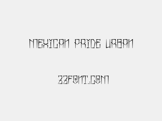 Mexican Pride Urban