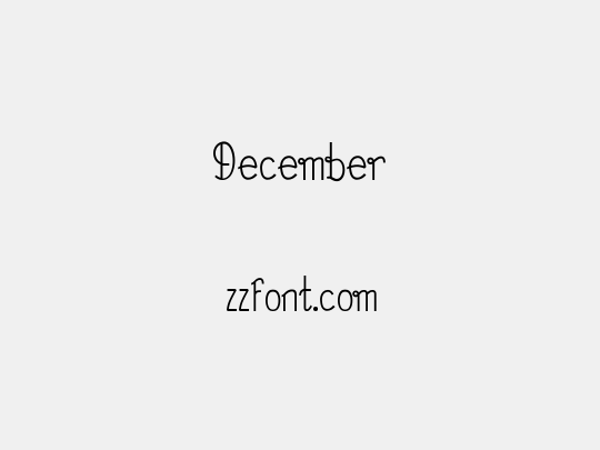 December