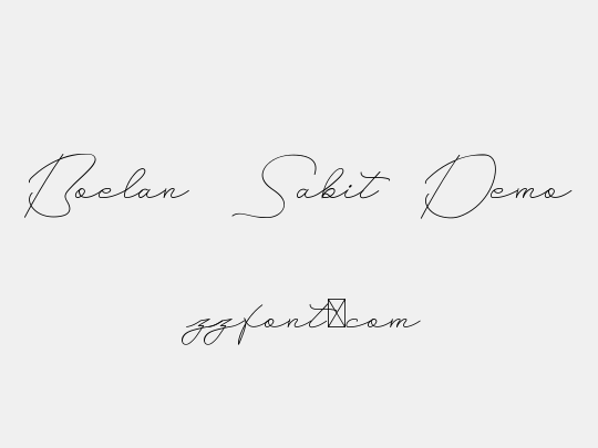 Boelan Sabit Demo