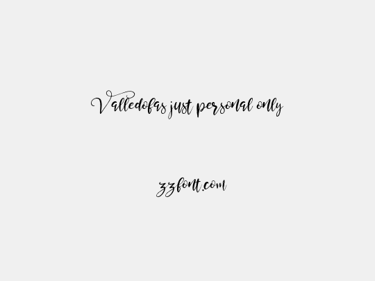 Valledofas just personal only