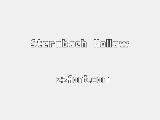 Sternbach Hollow
