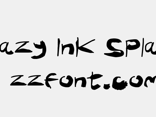 Crazy Ink Splats