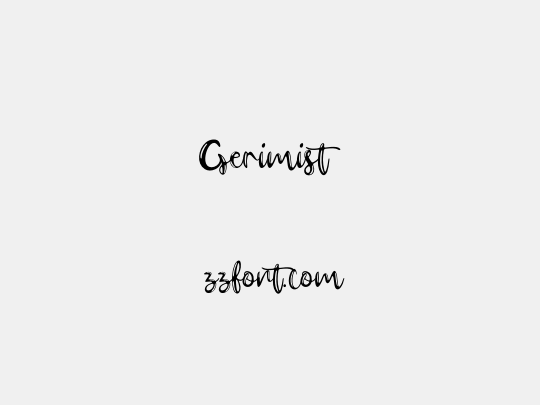 Gerimist