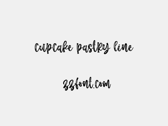 cupcake pastry line