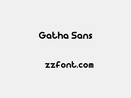 Gatha Sans