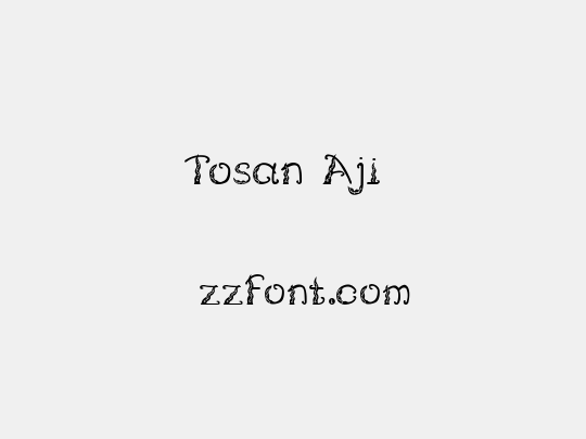 Tosan Aji 