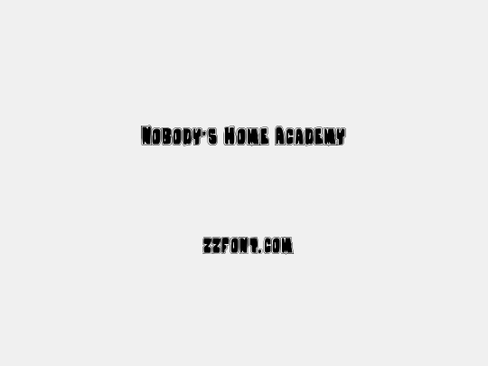 Nobody's Home Academy