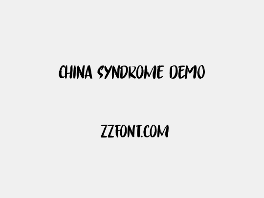 China Syndrome DEMO