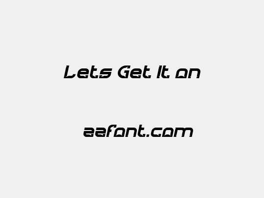 Lets Get It on