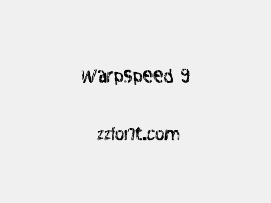 Warpspeed 9