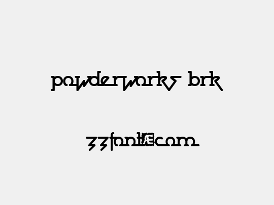 Powderworks BRK