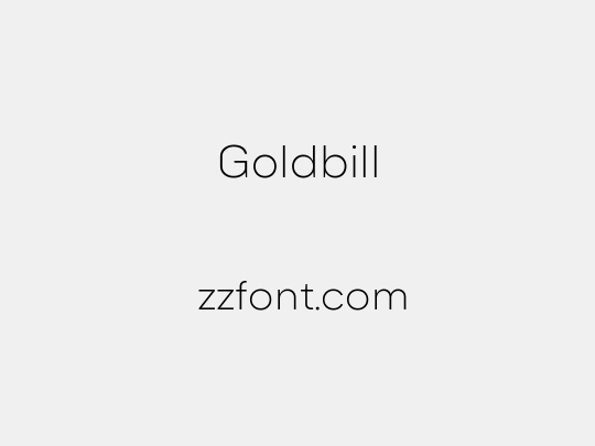 Goldbill