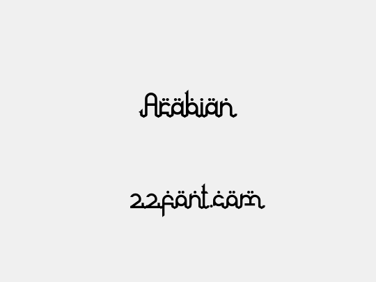 Arabian