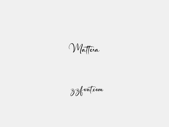 Mattera