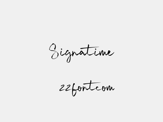 Signatime