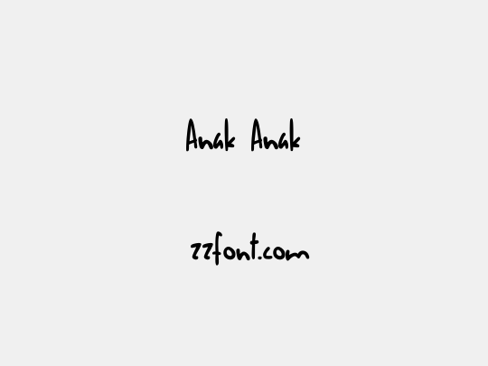 Anak Anak