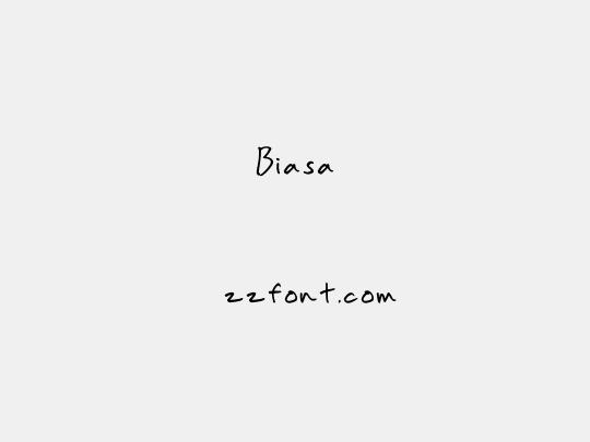 Biasa