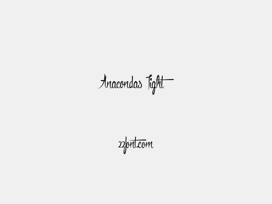 Anacondas Light