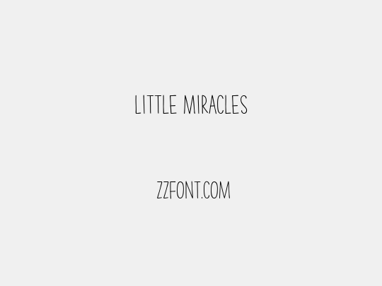 Little Miracles