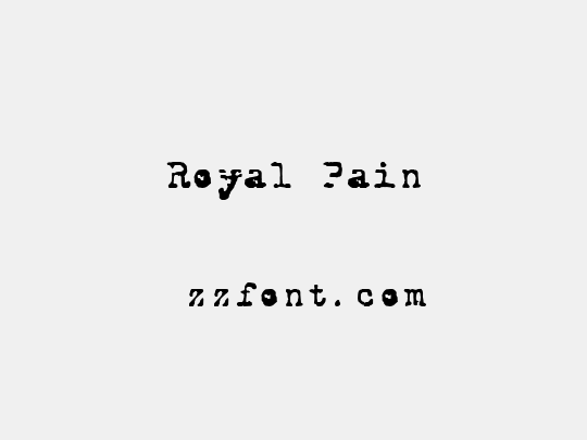 Royal Pain