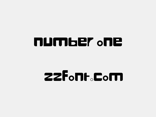number one