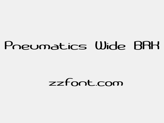 Pneumatics Wide BRK