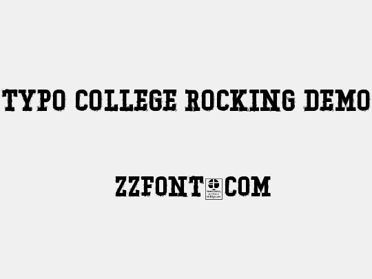 Typo College Rocking Demo