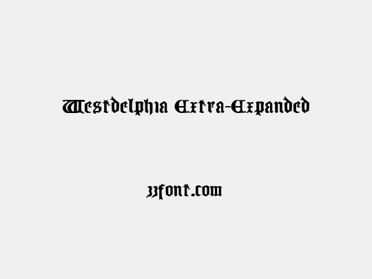 Westdelphia Extra-Expanded