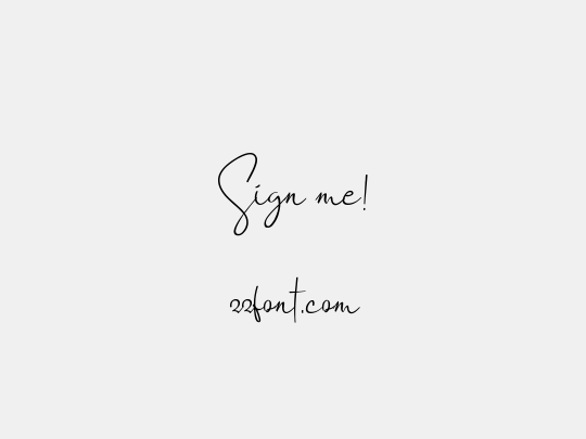 Sign me!